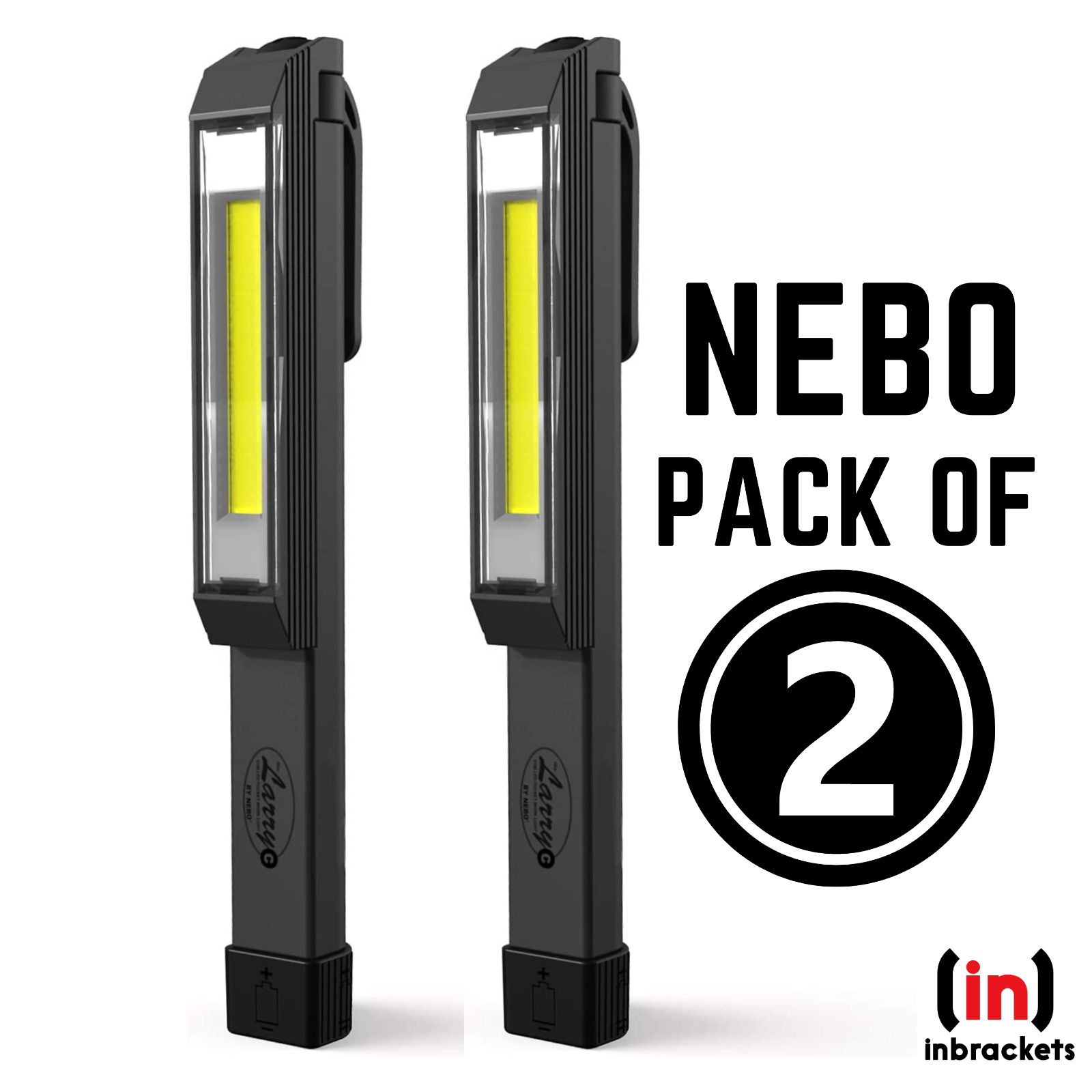Worklight Torch Nebo Larry Flashlight Cob LED 170 Lumens 6327 Black PA – 